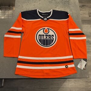 NEW Edmonton Oilers Home Adidas Adult Hockey Jersey